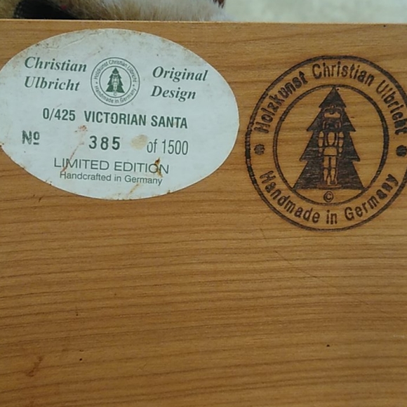 Nutcracker Victorian Santa made in Germany - Picture 7 of 7